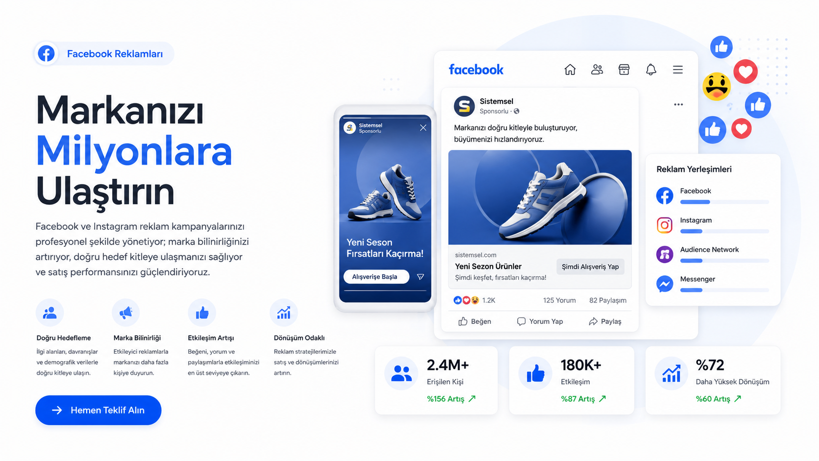 Facebook Reklamları ile Satış ve Lead Üretin