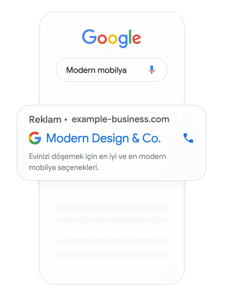 Google Ads Arama İle Başlayın