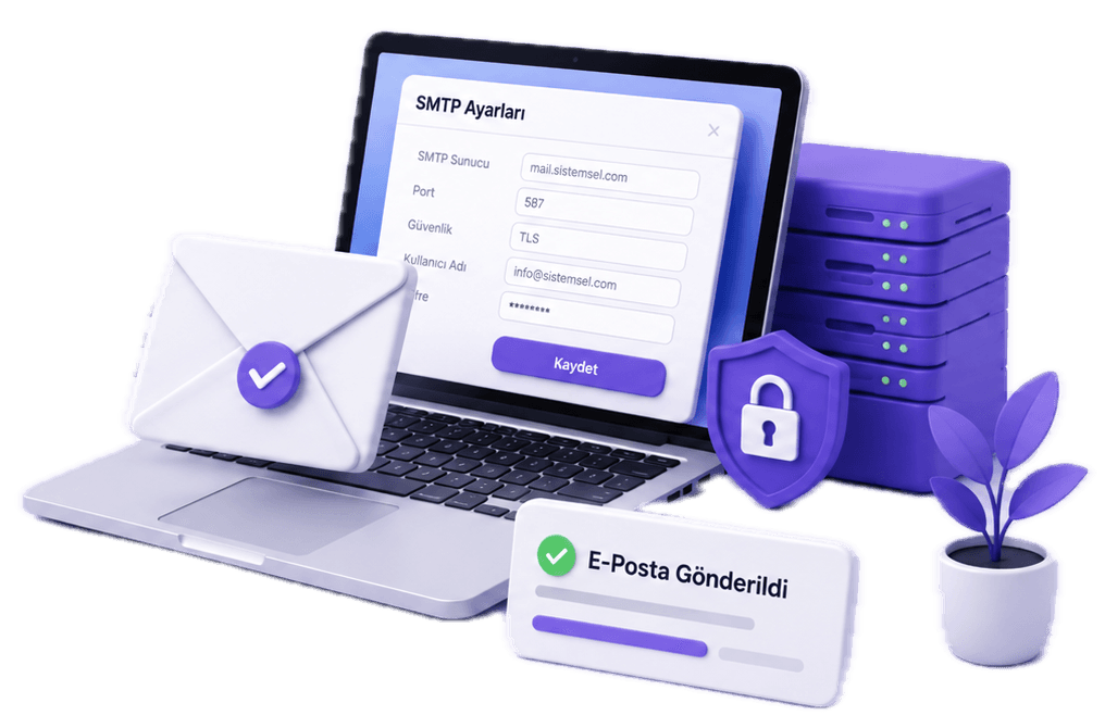WordPress sitenizin e-posta gönderimlerini daha güvenilir hale getiren basit, hızlı ve kararlı SMTP yapılandırma çözümü.