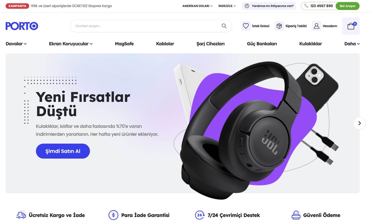 Hazır tema mantığından uzak, markanıza özel, hızlı, güvenli ve reklam uyumlu e-ticaret altyapıları geliştiriyoruz. SEO, ödeme, kargo, pazaryeri ve reklam entegrasyonlarıyla mağazanızı satışa hazır hale getiriyoruz.
