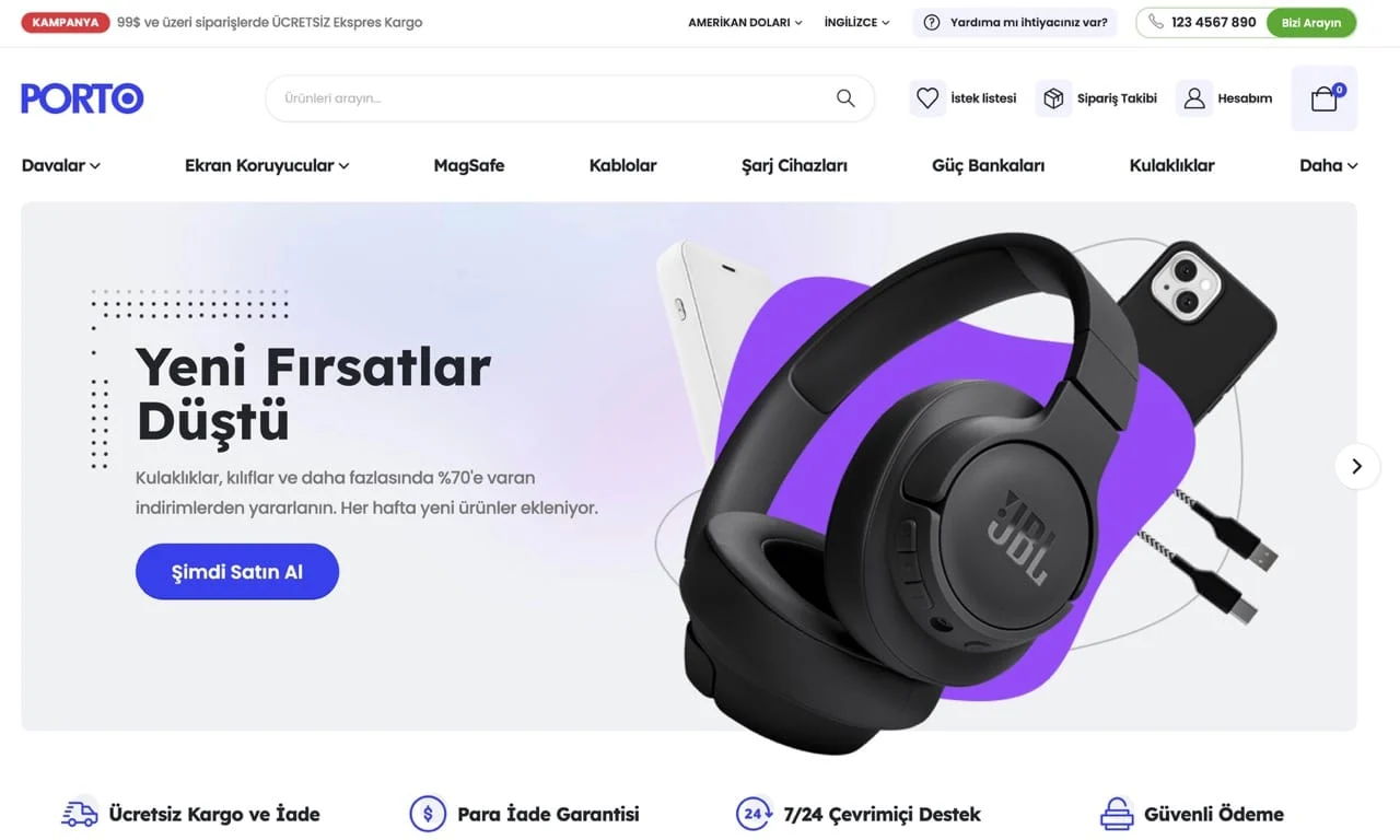 Hazır tema mantığından uzak, markanıza özel, hızlı, güvenli ve reklam uyumlu e-ticaret altyapıları geliştiriyoruz. SEO, ödeme, kargo, pazaryeri ve reklam entegrasyonlarıyla mağazanızı satışa hazır hale getiriyoruz.