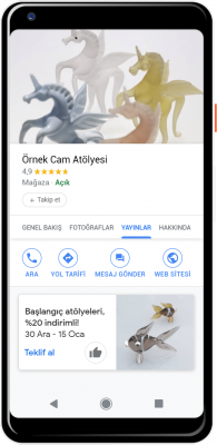 Müşteriler size farklı yollardan ulaşabilsin Müşteriler size farklı yollardan ulaşabilsin